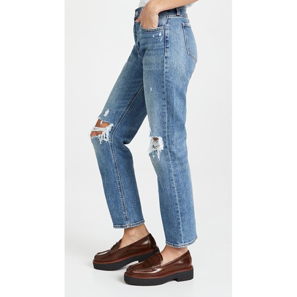 NWT Joe's Jeans The Scout Jeans Slim Boyfriend Distressed Timeless Destruct 28 - Picture 2 of 11